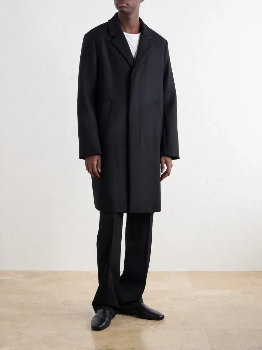 TOTEME Wool, Cashmere and Silk-Blend Coat - Men | Thumbnail 3