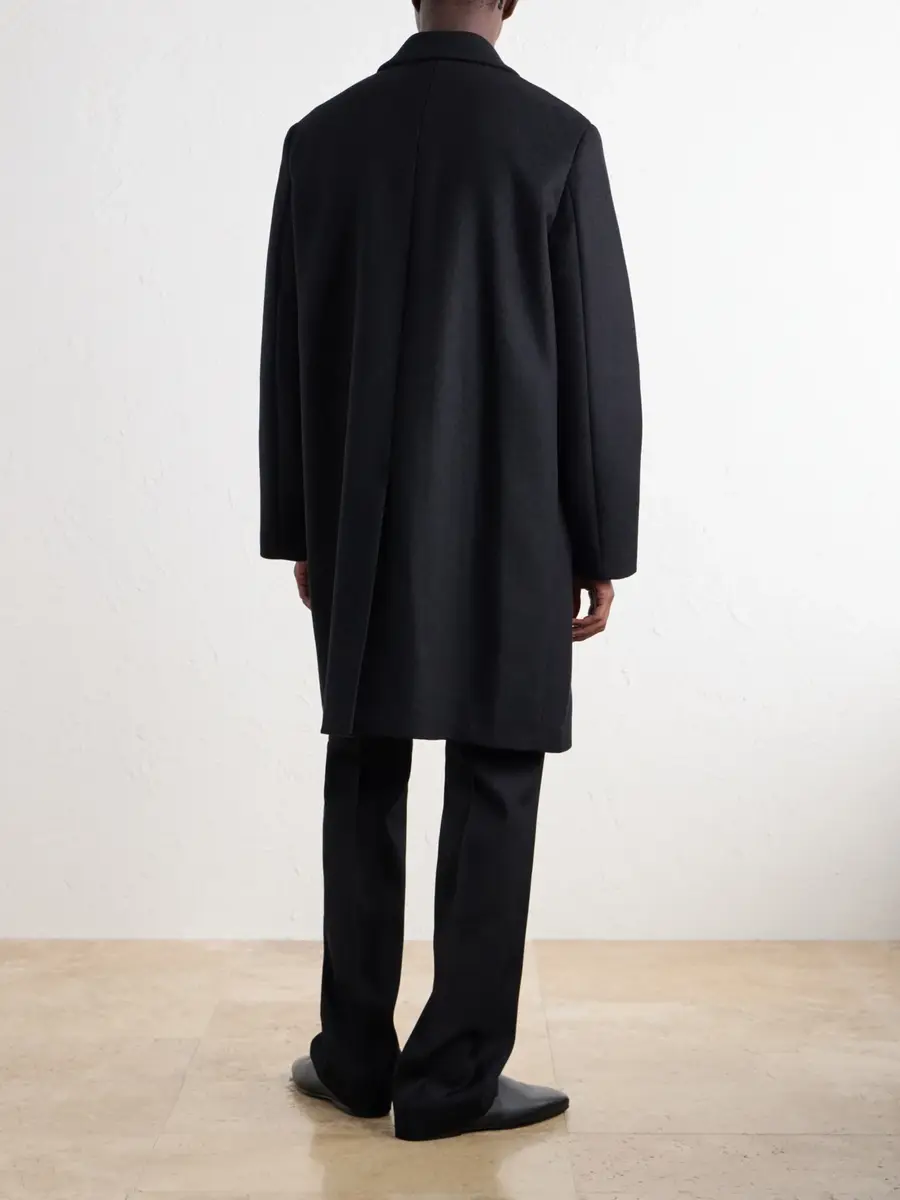 TOTEME Wool, Cashmere and Silk-Blend Coat - Men | Thumbnail 4
