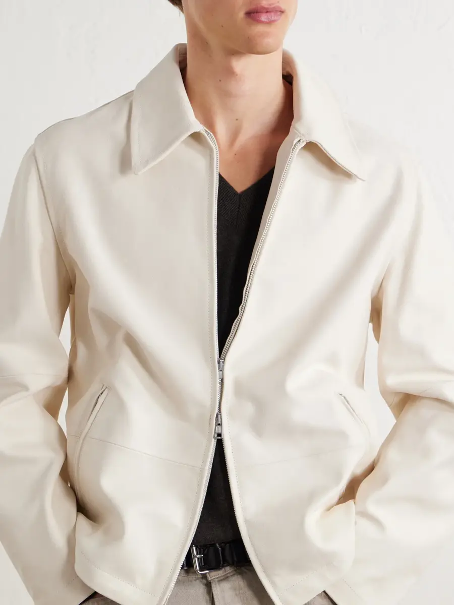 Our Legacy Rework Panelled Waxed-Suede Jacket - Men | Thumbnail 5 Our Legacy Rework Panelled Waxed-Suede Jacket - Men | Thumbnail 5