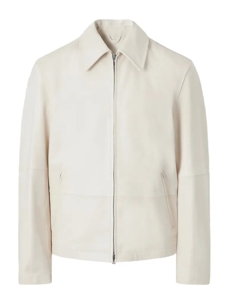 Our Legacy Rework Panelled Waxed-Suede Jacket - Men