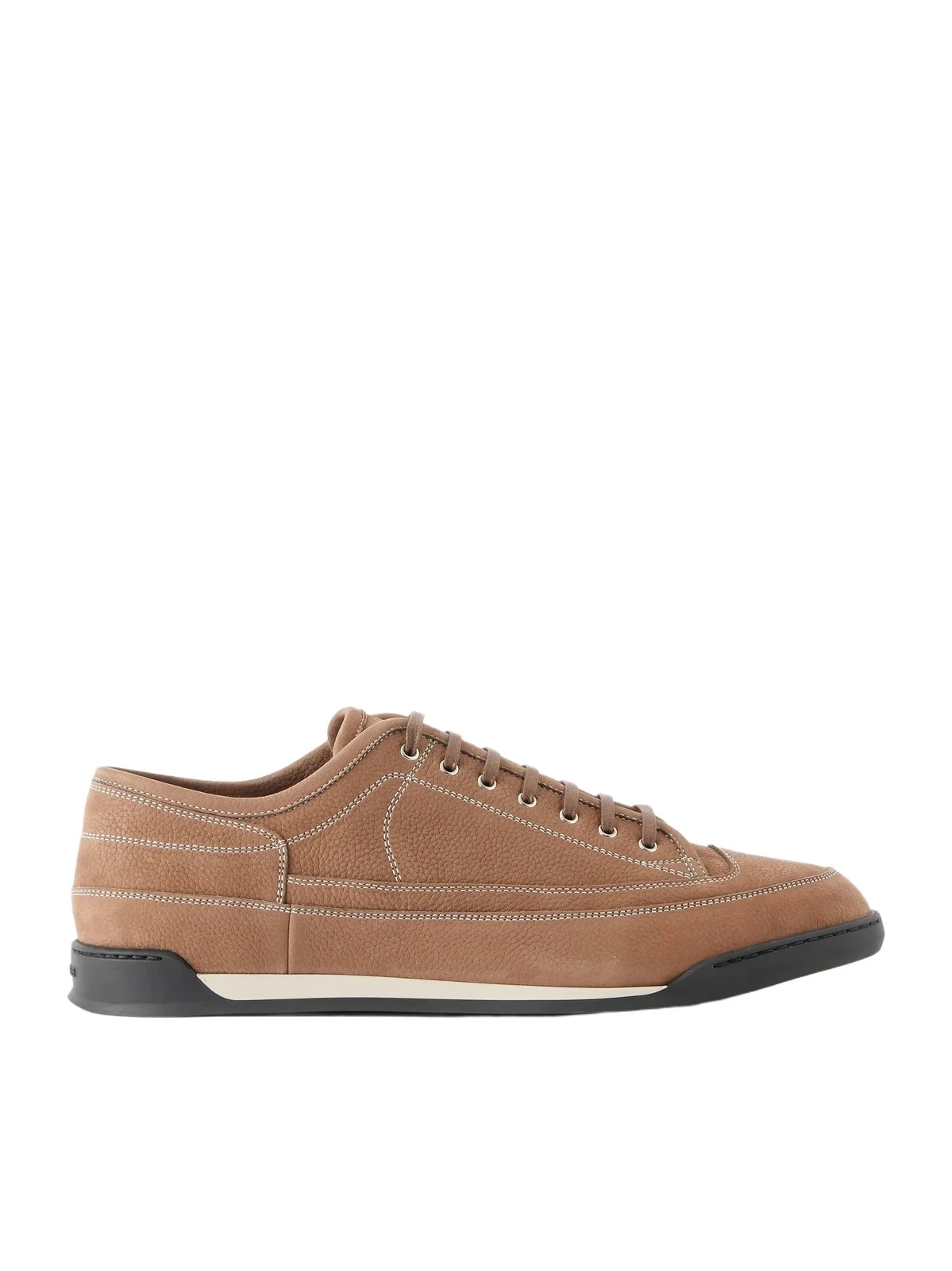 John Lobb Court Panelled Nubuck Sneakers - Men