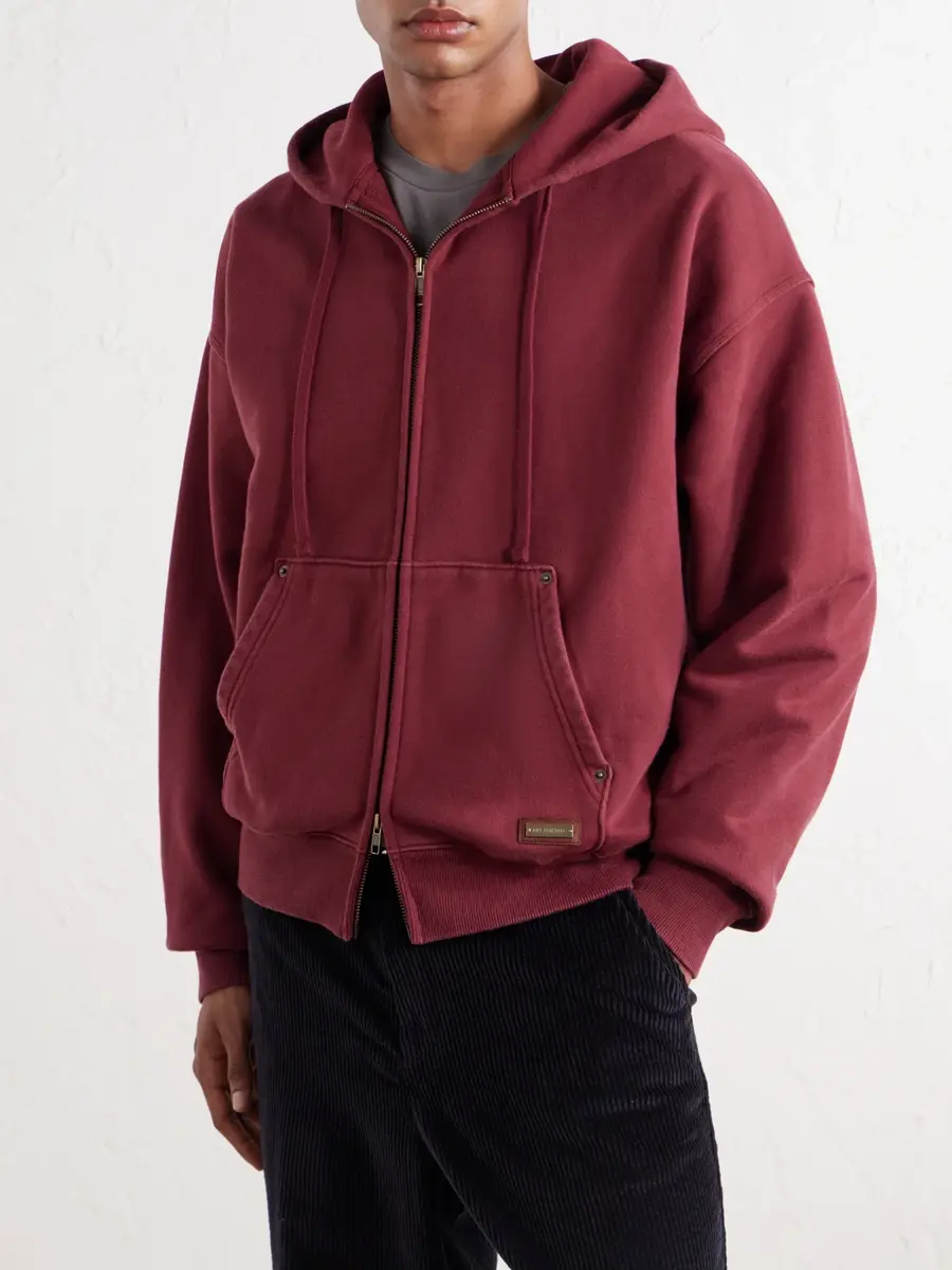 Aimé Leon Dore Cotton-Jersey Zip-Up Hoodie - Men | Thumbnail 3 Aimé Leon Dore Cotton-Jersey Zip-Up Hoodie - Men | Thumbnail 3