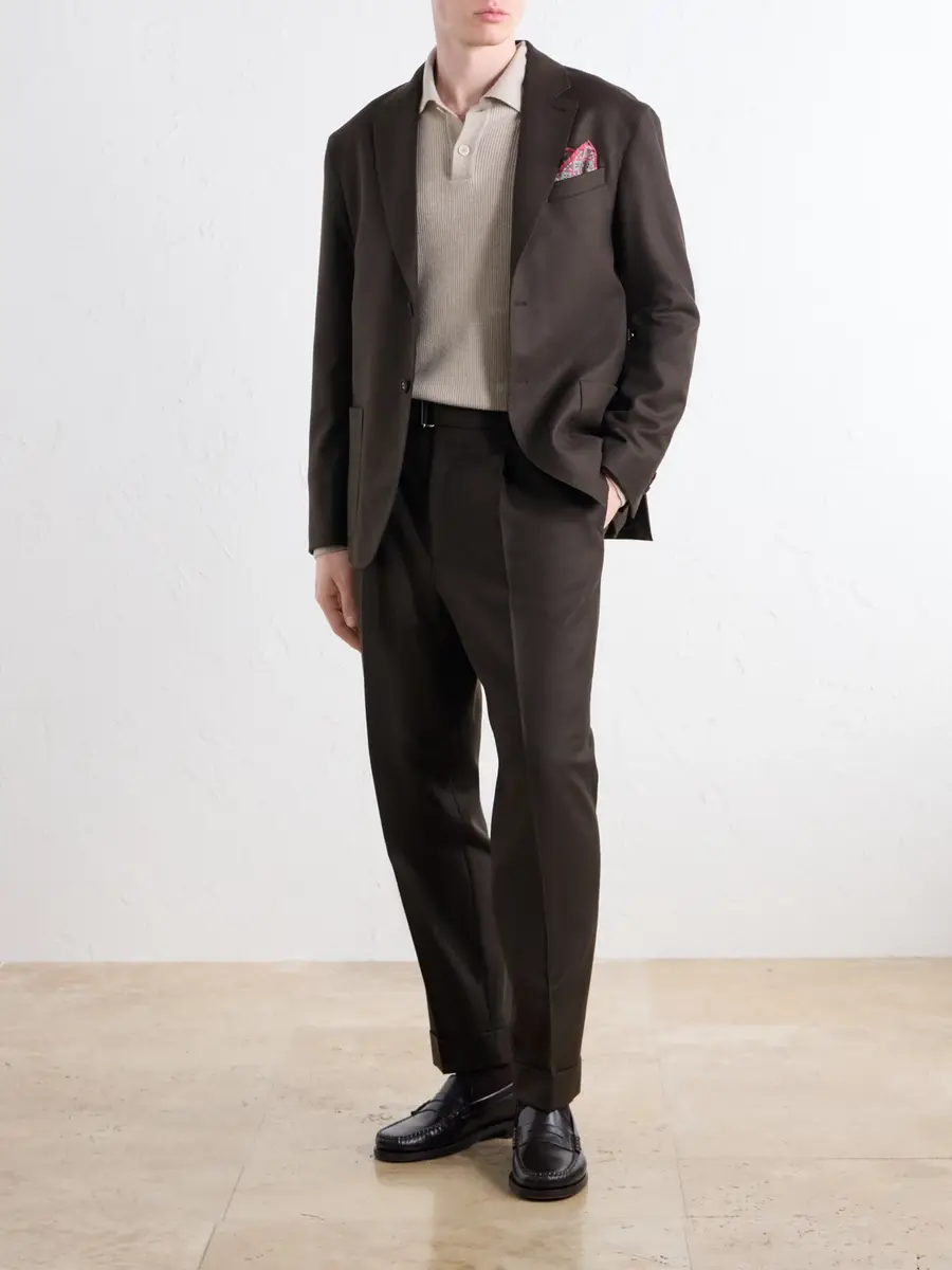OFFICINE GÉNÉRALE Michel Wool-Twill Suit Jacket - Men | Thumbnail 2