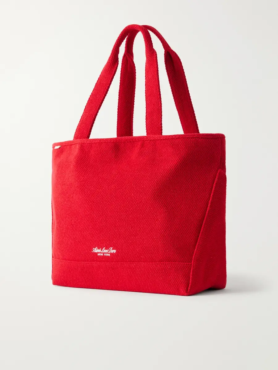 Aimé Leon Dore NY Highlanders Logo-Appliquéd Canvas Tote - Men | Thumbnail 4
