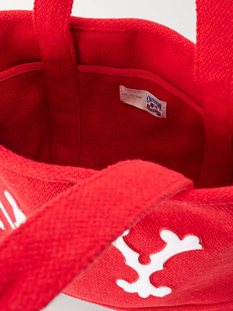Aimé Leon Dore NY Highlanders Logo-Appliquéd Canvas Tote - Men | Thumbnail 6