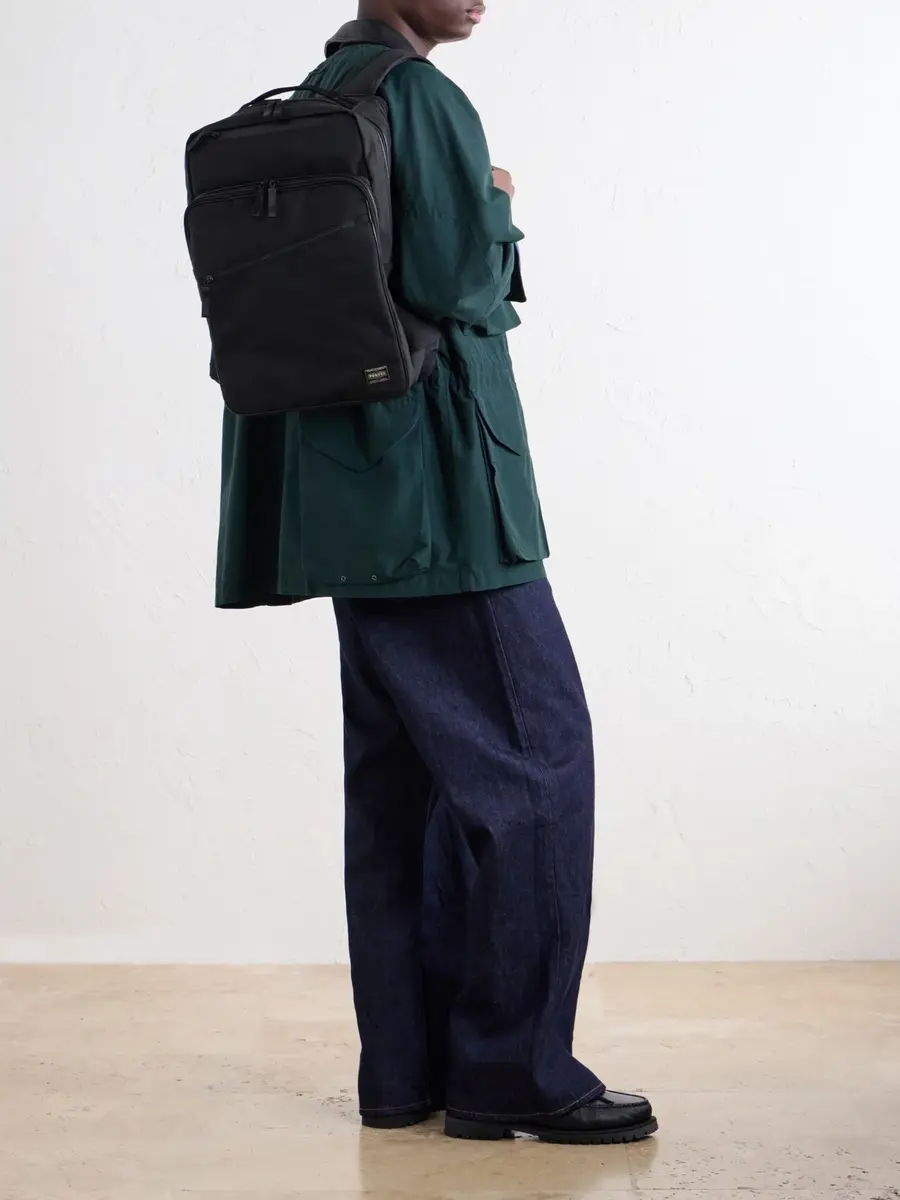 Porter-Yoshida and Co Daypack X-C1000 Canvas Backpack - Men | Thumbnail 2