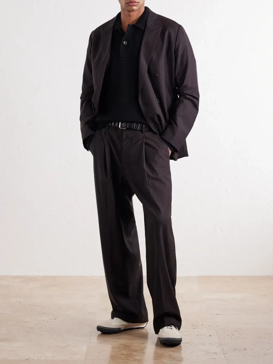 Aimé Leon Dore Merino Wool Polo Sweater - Men | Thumbnail 2 Aimé Leon Dore Merino Wool Polo Sweater - Men | Thumbnail 2