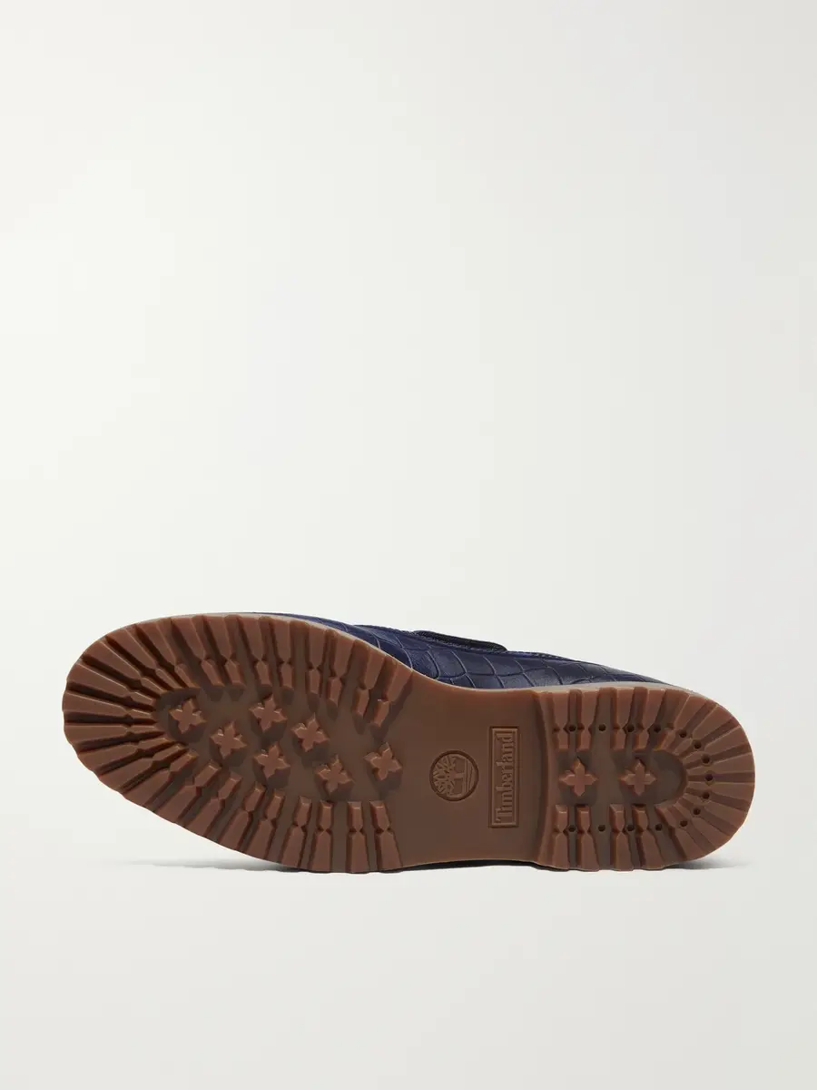 Timberland Jacquemus Croc-Effect Leather Boat Shoes - Men | Thumbnail 2 Timberland Jacquemus Croc-Effect Leather Boat Shoes - Men | Thumbnail 2