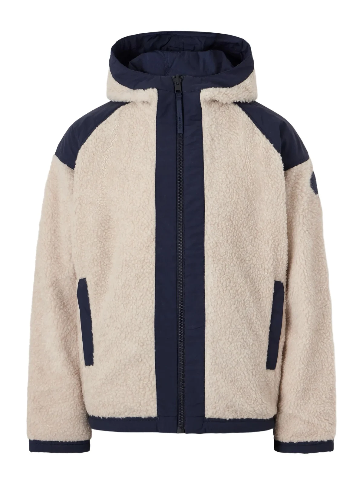 Canada Goose Alberni Reversible Hooded Ripstop-Trimmed Wool-Blend Fleece Bomber Jacket - Men