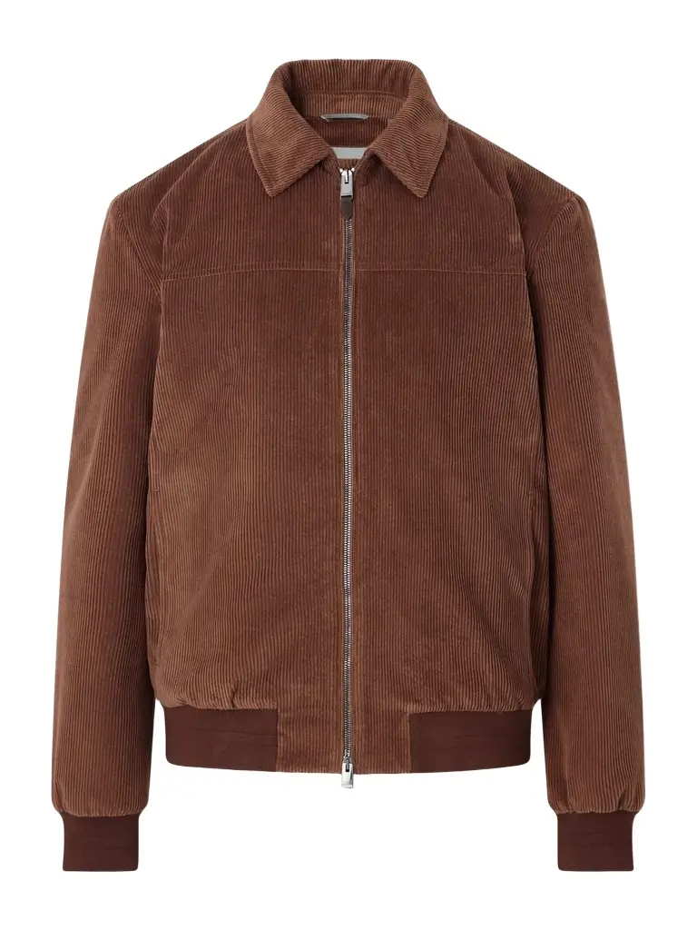 Canali Padded Cotton-Corduroy Blouson Jacket - Men