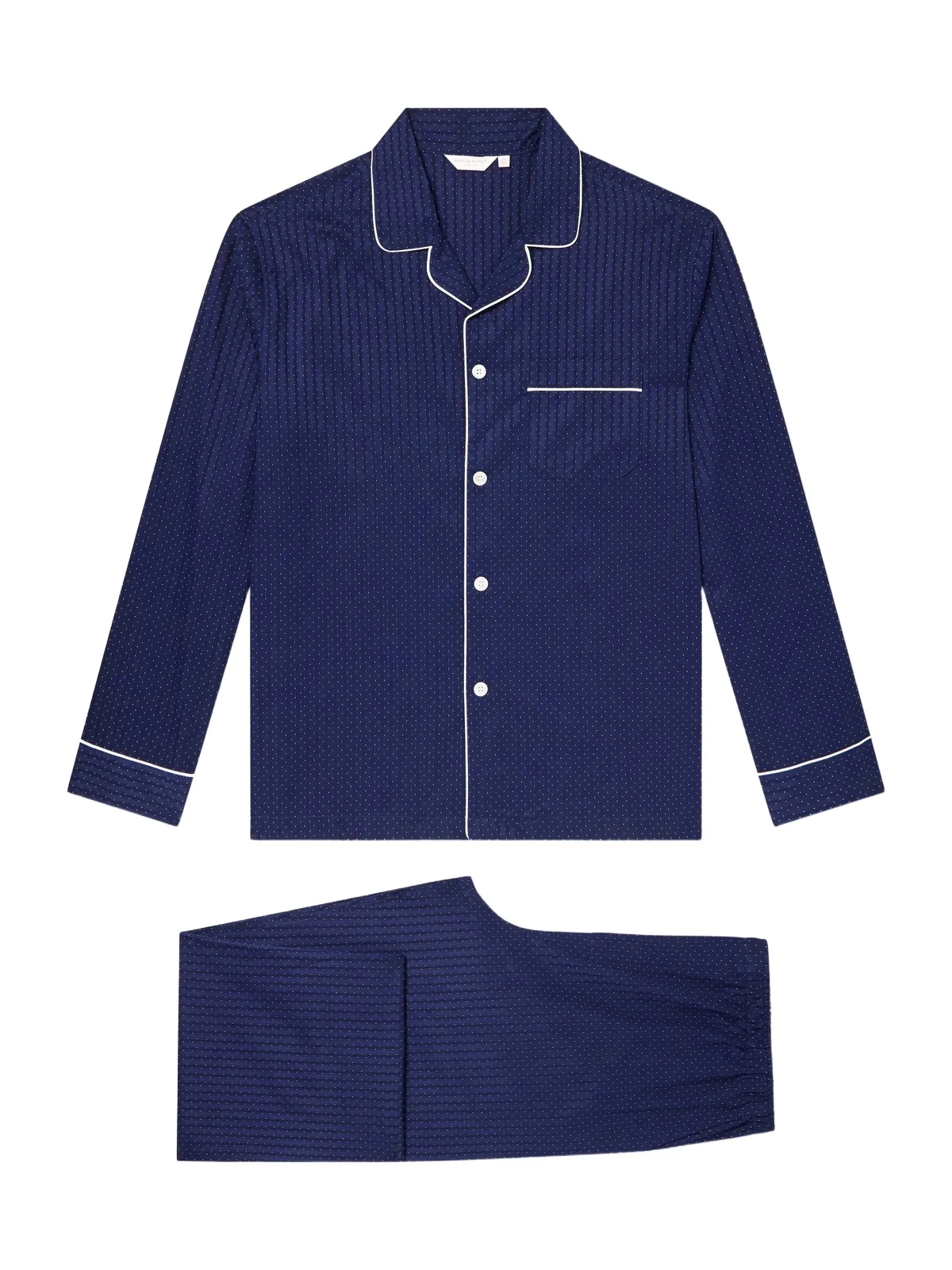 Derek Rose Royal Printed Cotton-Poplin Pyjama Set - Men