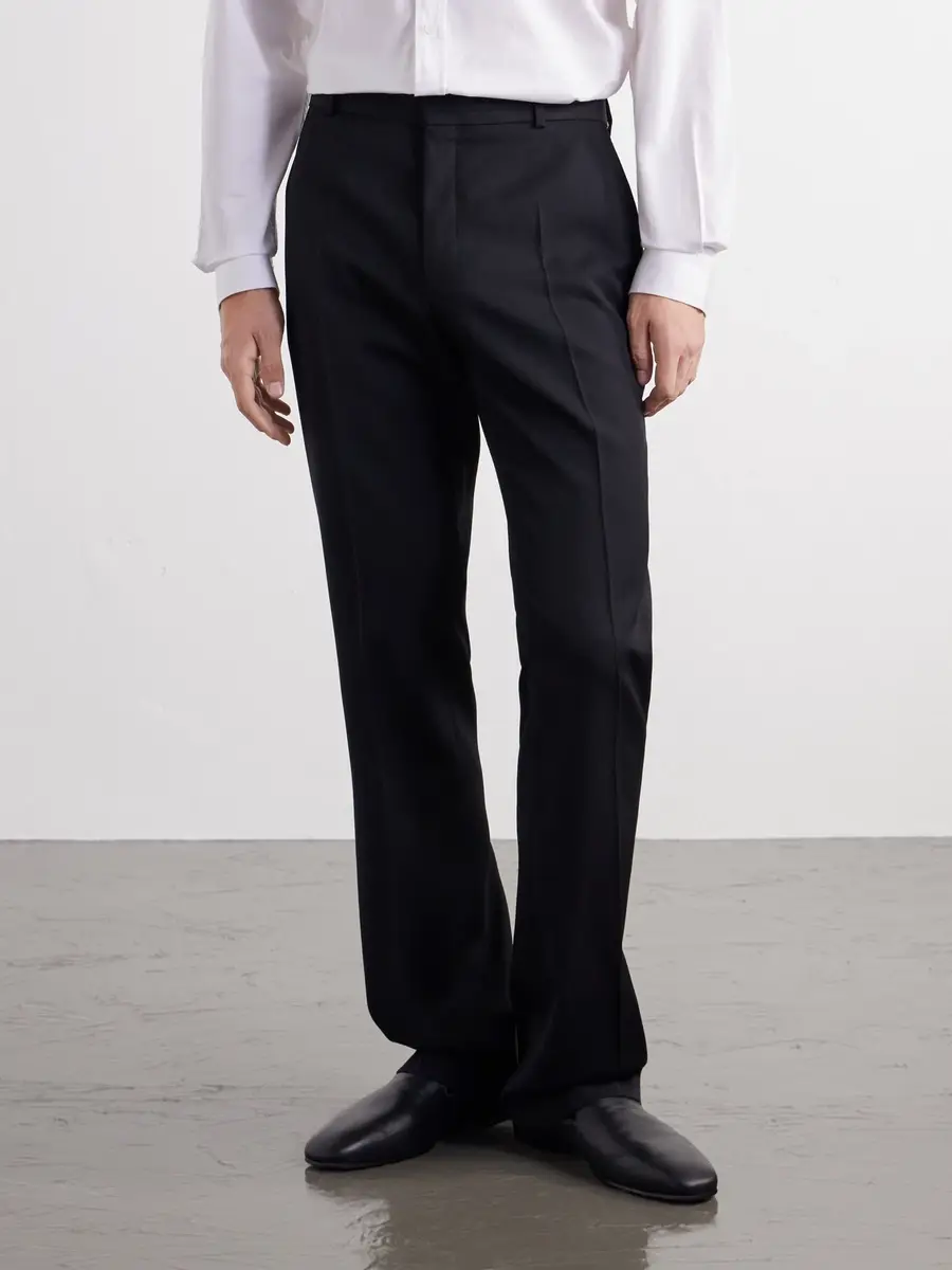 TOTEME Flared Wool Trousers - Men | Thumbnail 3 TOTEME Flared Wool Trousers - Men | Thumbnail 3