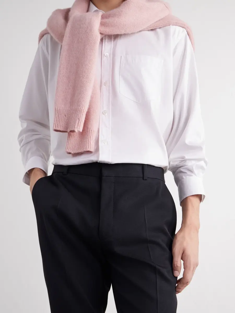 TOTEME Flared Wool Trousers - Men | Thumbnail 5 TOTEME Flared Wool Trousers - Men | Thumbnail 5