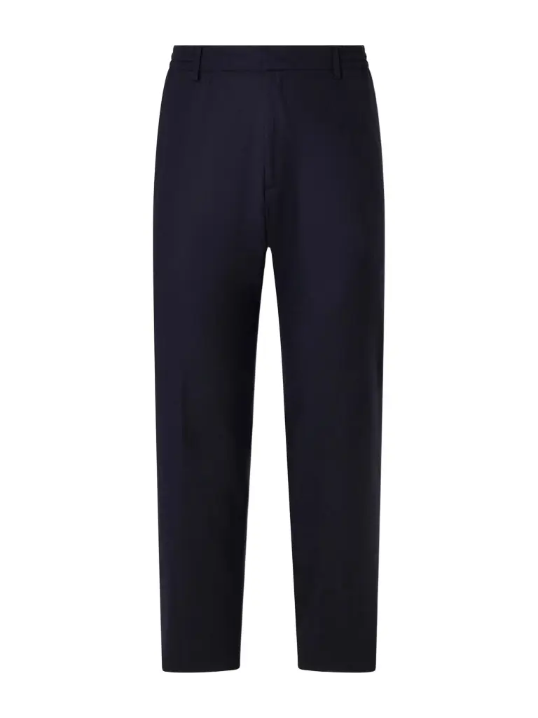 Boglioli Straight-Leg Woven Virgin Wool Trousers - Men