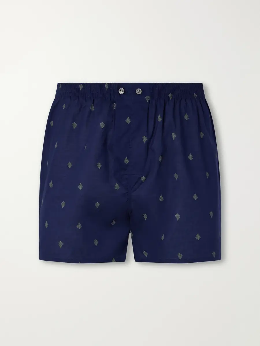 Derek Rose Nelson Printed Cotton-Baptiste Boxer Shorts - Men | Thumbnail 2