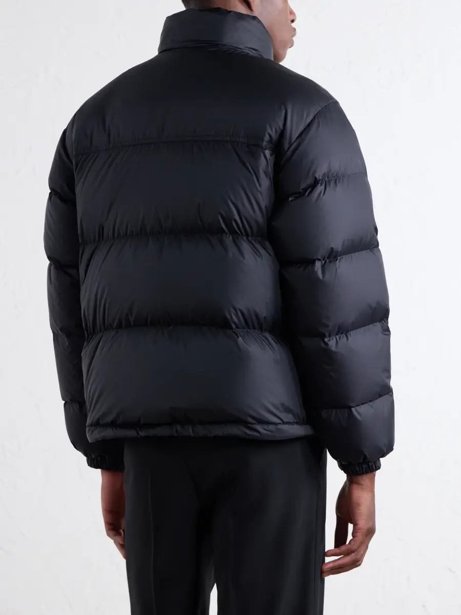Burberry Highlands Logo-Embroidered Quilted Shell Down Jacket - Men | Thumbnail 4