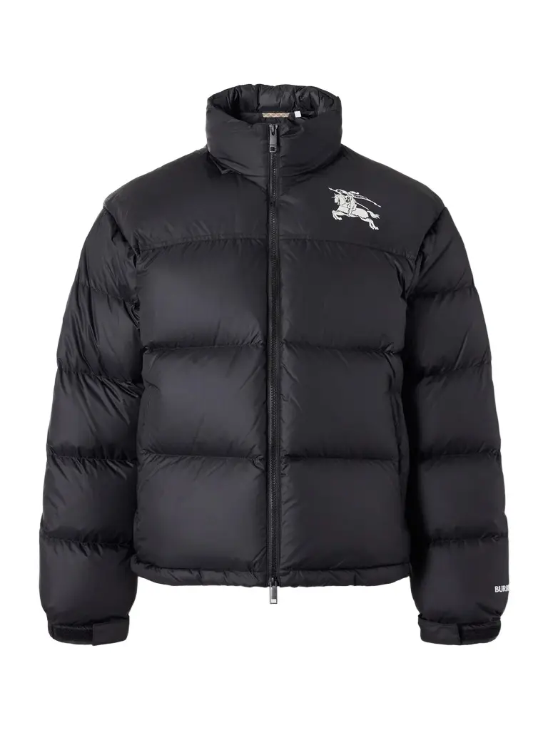Burberry Highlands Logo-Embroidered Quilted Shell Down Jacket - Men