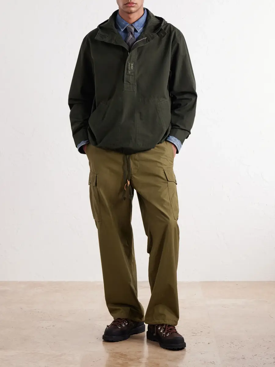 Aimé Leon Dore Anorak Cotton Hooded Jacket - Men | Thumbnail 2