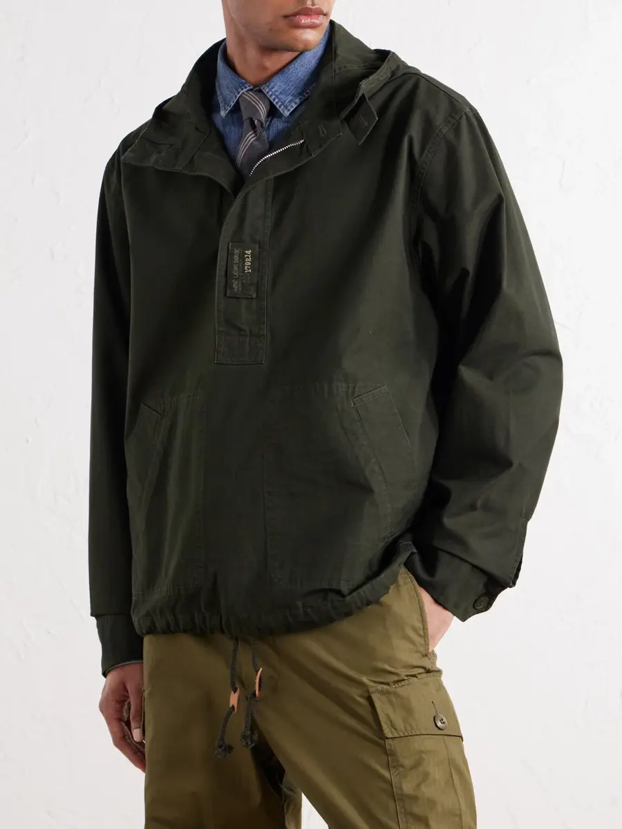 Aimé Leon Dore Anorak Cotton Hooded Jacket - Men | Thumbnail 3