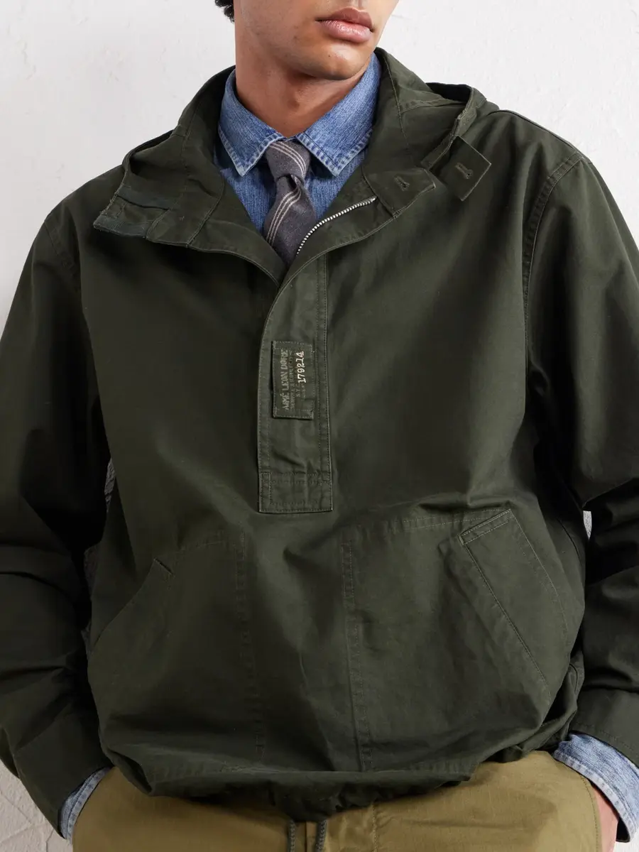 Aimé Leon Dore Anorak Cotton Hooded Jacket - Men | Thumbnail 5