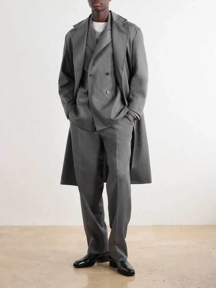 Stòffa Double-Breasted Wool-Twill Suit Jacket - Men | Thumbnail 2
