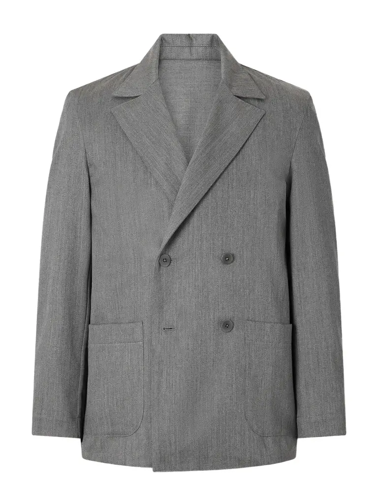 Stòffa Double-Breasted Wool-Twill Suit Jacket - Men