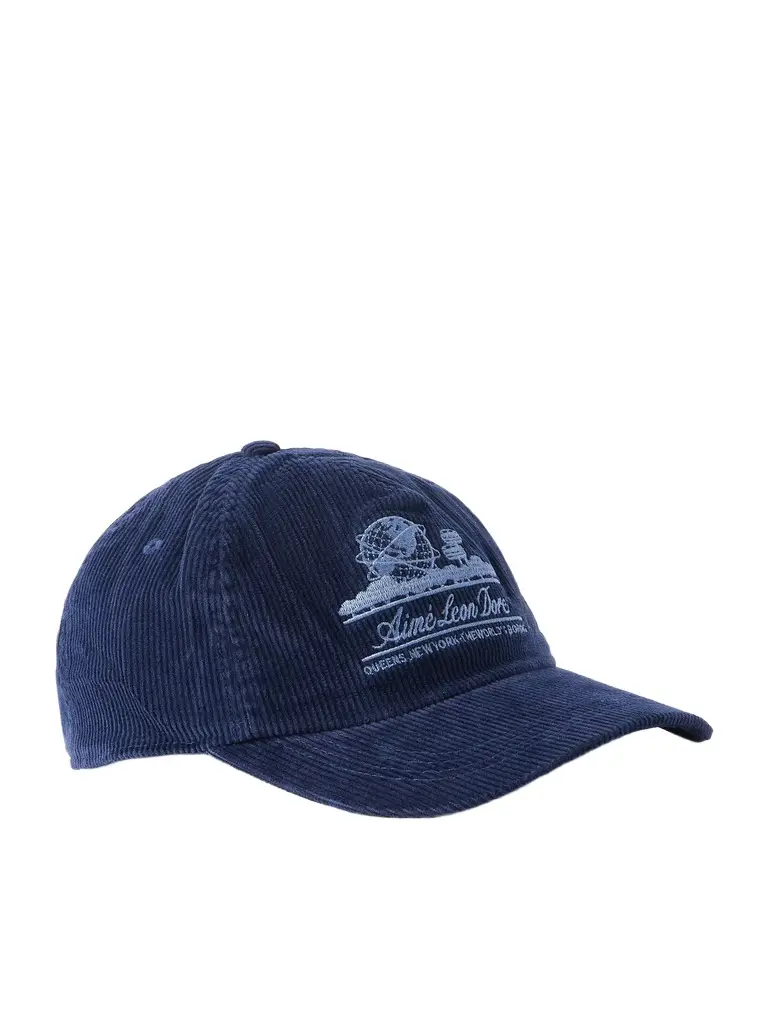 Aimé Leon Dore Unisphere Embroidered Cotton-Blend Corduroy Baseball Cap - Men