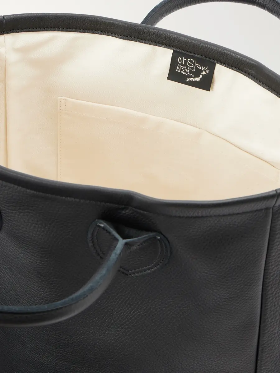 OrSlow Leather Tote Bag - Men | Thumbnail 6