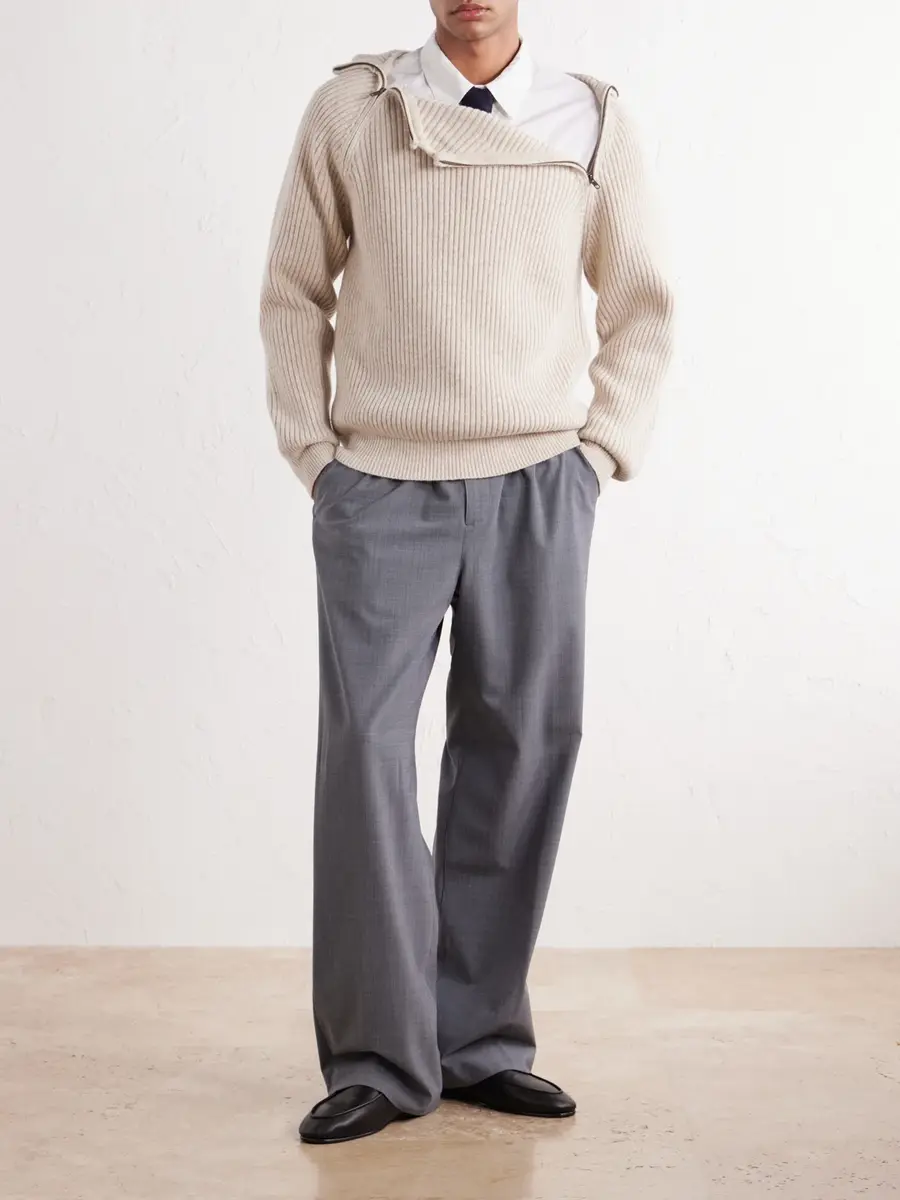 Aimé Leon Dore Ribbed-Knit Wool-Blend Hoodie - Men | Thumbnail 2 Aimé Leon Dore Ribbed-Knit Wool-Blend Hoodie - Men | Thumbnail 2