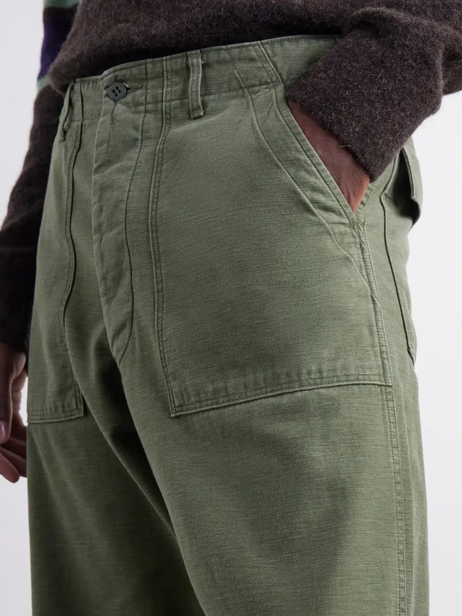 OrSlow Straight-Leg Cotton-Canvas Trousers - Men | Thumbnail 5