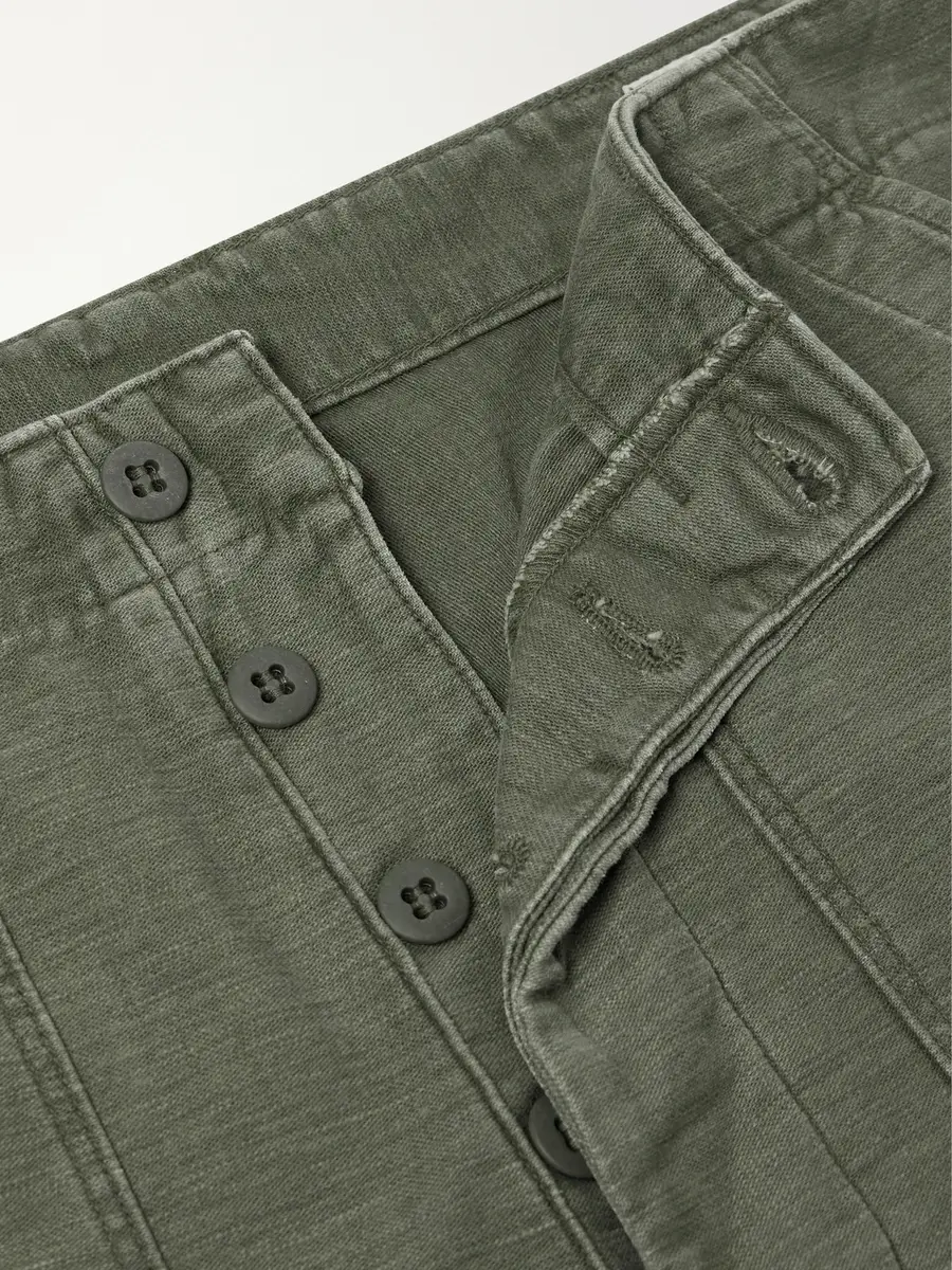 OrSlow Straight-Leg Cotton-Canvas Trousers - Men | Thumbnail 6