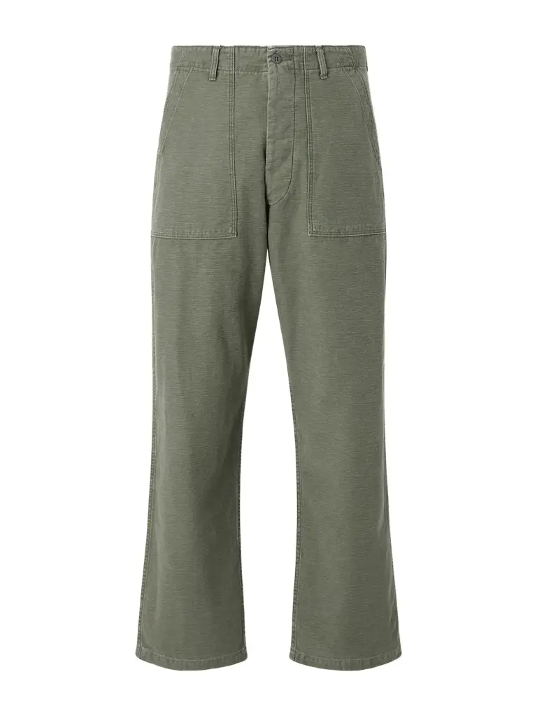 Straight-Leg Cotton-Canvas Trousers - Men Straight-Leg Cotton-Canvas Trousers - Men