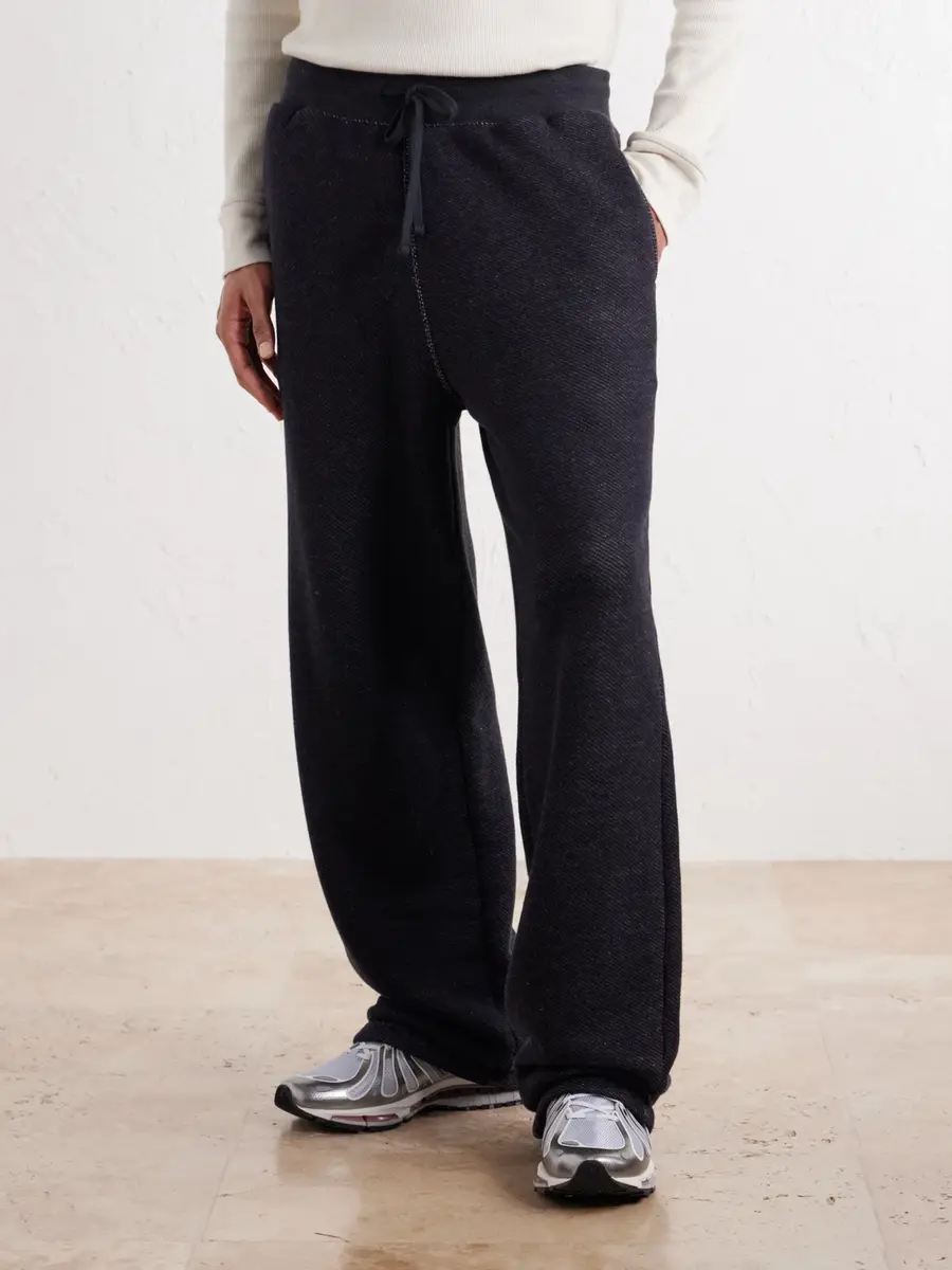 Aimé Leon Dore Straight-Leg Cotton Open-Terry Sweatpants - Men | Thumbnail 3 Aimé Leon Dore Straight-Leg Cotton Open-Terry Sweatpants - Men | Thumbnail 3