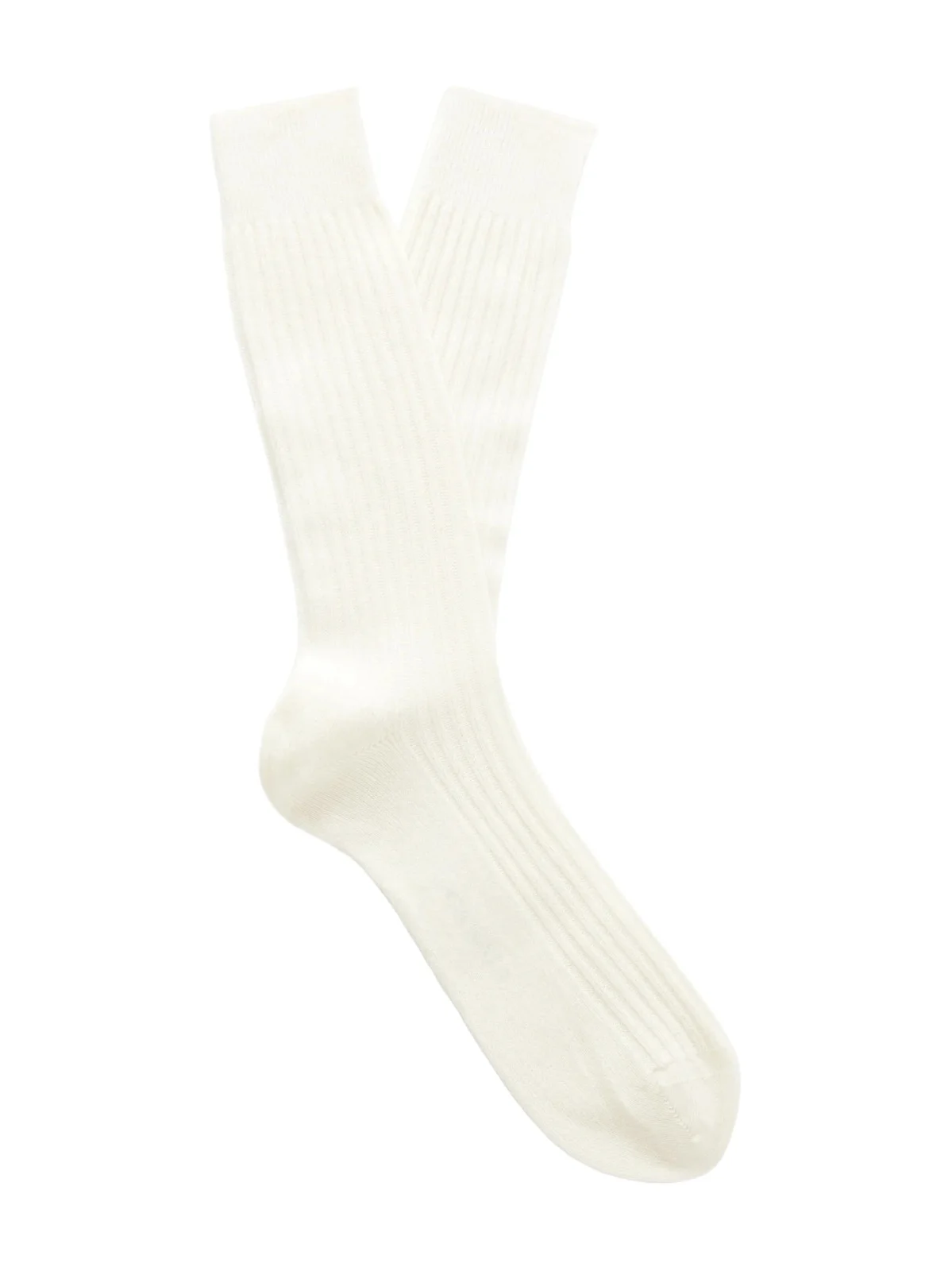 Canali Ribbed Cashmere Socks - Men