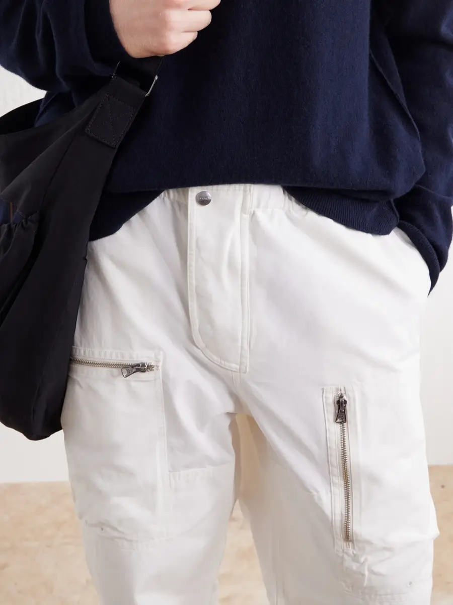 Aimé Leon Dore Aviator Straight-Leg Cotton-Canvas Trousers - Men | Thumbnail 5