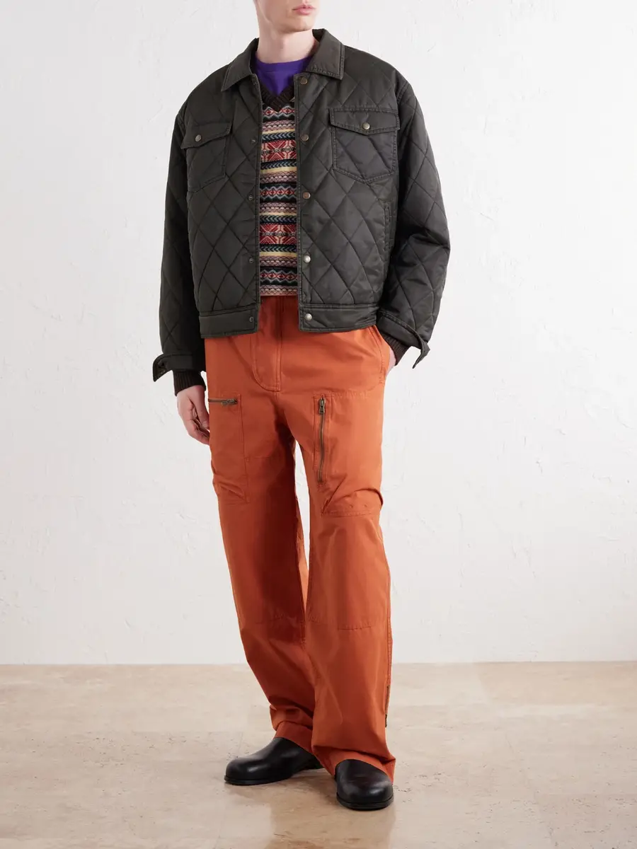 Aimé Leon Dore Aviator Straight-Leg Cotton-Canvas Trousers - Men | Thumbnail 2 Aimé Leon Dore Aviator Straight-Leg Cotton-Canvas Trousers - Men | Thumbnail 2