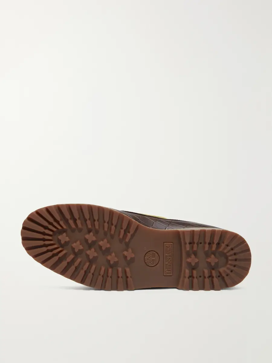 Timberland Jacquemus Croc-Effect Leather Boat Shoes - Men | Thumbnail 2 Timberland Jacquemus Croc-Effect Leather Boat Shoes - Men | Thumbnail 2