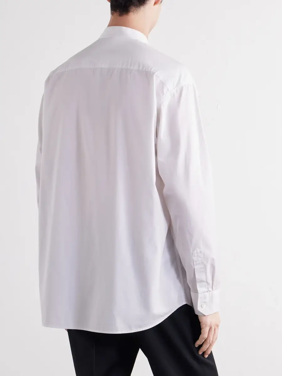 TOTEME Relaxed Cotton-Poplin Shirt - Men | Thumbnail 4
