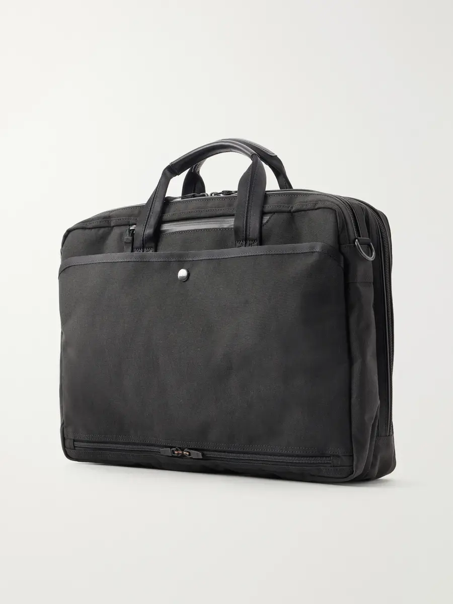Porter-Yoshida and Co Hybrid 2Way Canvas Briefcase - Men | Thumbnail 4 Porter-Yoshida and Co Hybrid 2Way Canvas Briefcase - Men | Thumbnail 4