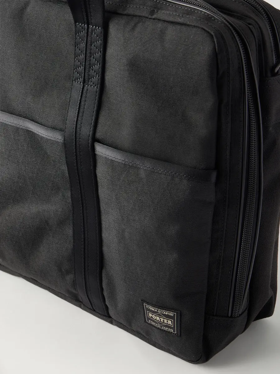 Porter-Yoshida and Co Hybrid 2Way Canvas Briefcase - Men | Thumbnail 5 Porter-Yoshida and Co Hybrid 2Way Canvas Briefcase - Men | Thumbnail 5