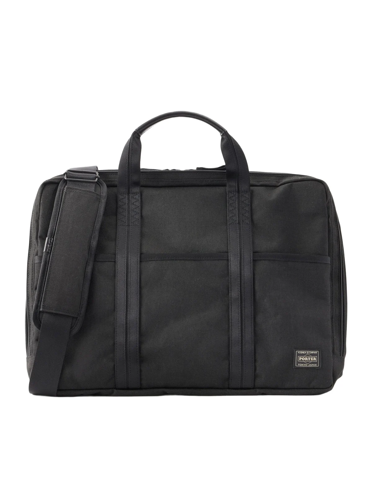 Porter-Yoshida and Co Hybrid 2Way Canvas Briefcase - Men