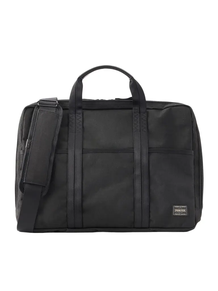Porter-Yoshida and Co Hybrid 2Way Canvas Briefcase - Men