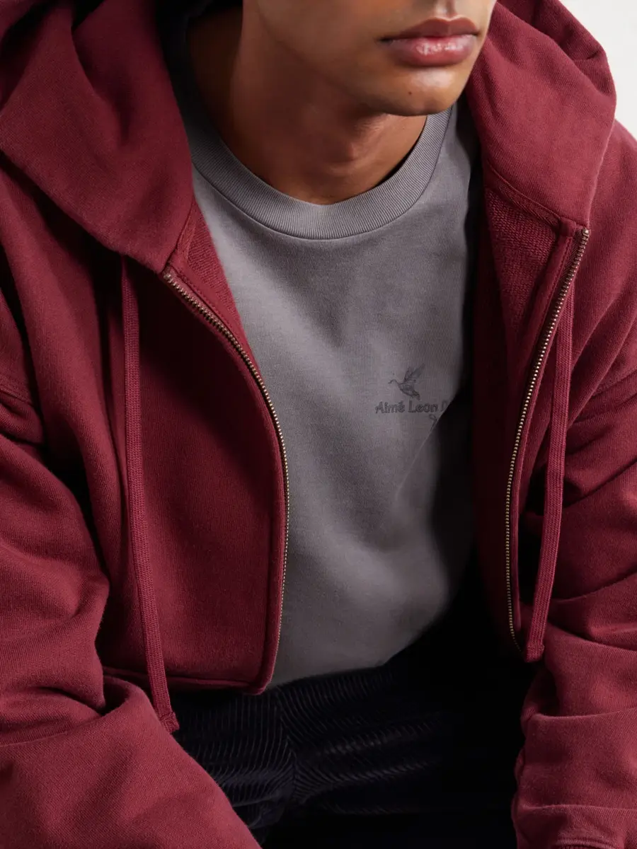 Aimé Leon Dore Logo-Embroidered Cotton-Jersey T-Shirt - Men | Thumbnail 5 Aimé Leon Dore Logo-Embroidered Cotton-Jersey T-Shirt - Men | Thumbnail 5