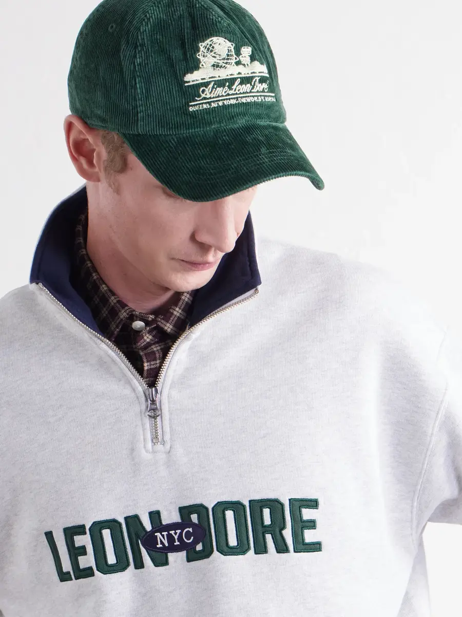 Aimé Leon Dore Unisphere Embroidered Cotton-Blend Corduroy Baseball Cap - Men | Thumbnail 3