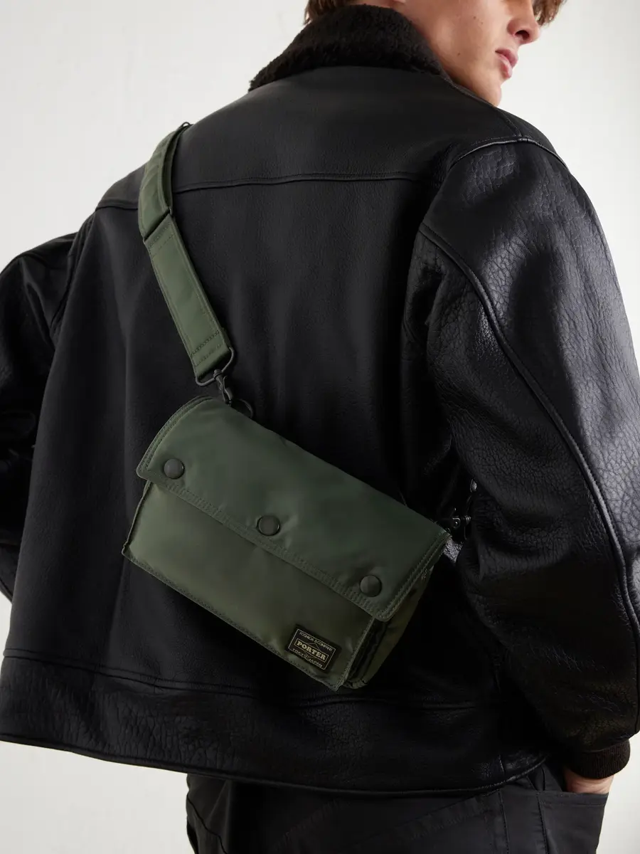 Porter-Yoshida and Co Tanker Envelope Canvas Belt Bag - Men | Thumbnail 3 Porter-Yoshida and Co Tanker Envelope Canvas Belt Bag - Men | Thumbnail 3