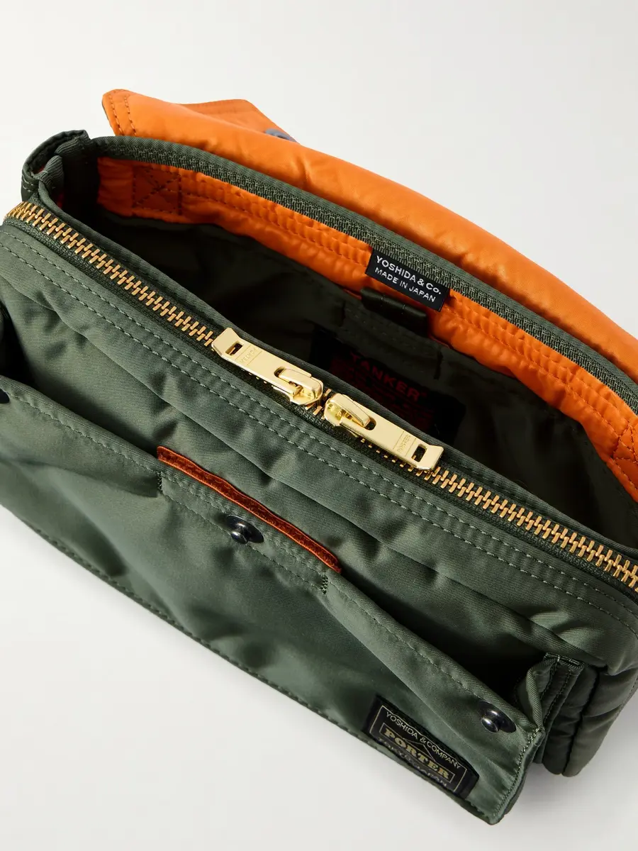 Porter-Yoshida and Co Tanker Envelope Canvas Belt Bag - Men | Thumbnail 6 Porter-Yoshida and Co Tanker Envelope Canvas Belt Bag - Men | Thumbnail 6