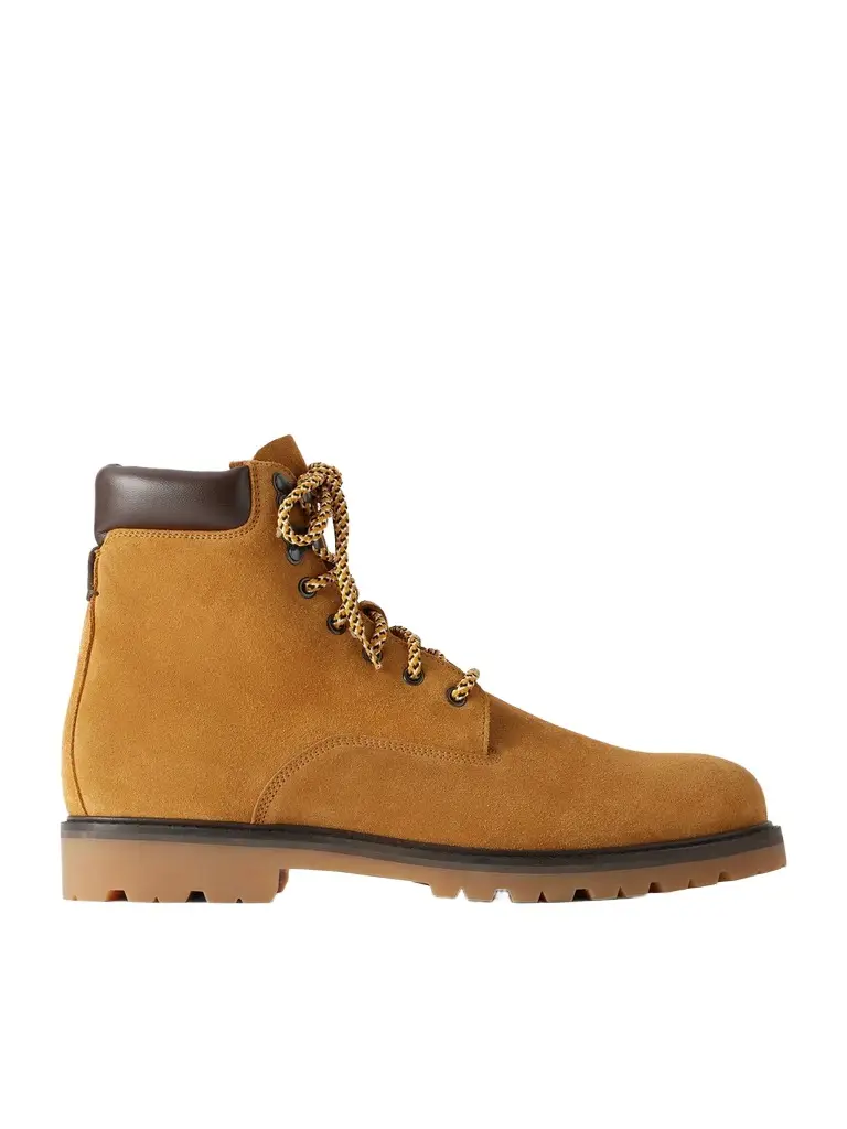 TOTEME Shearling-Lined Suede Boots - Men