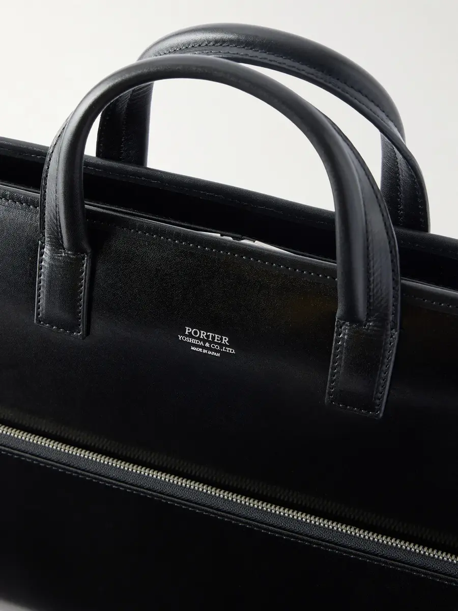 Porter-Yoshida and Co Clerk Leather Briefcase - Men | Thumbnail 5 Porter-Yoshida and Co Clerk Leather Briefcase - Men | Thumbnail 5