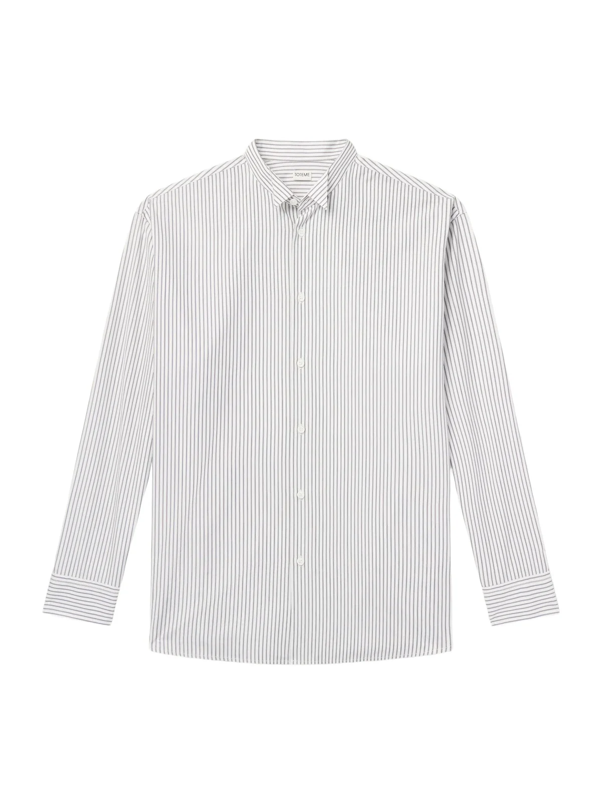 TOTEME Striped Cotton-Poplin Shirt - Men