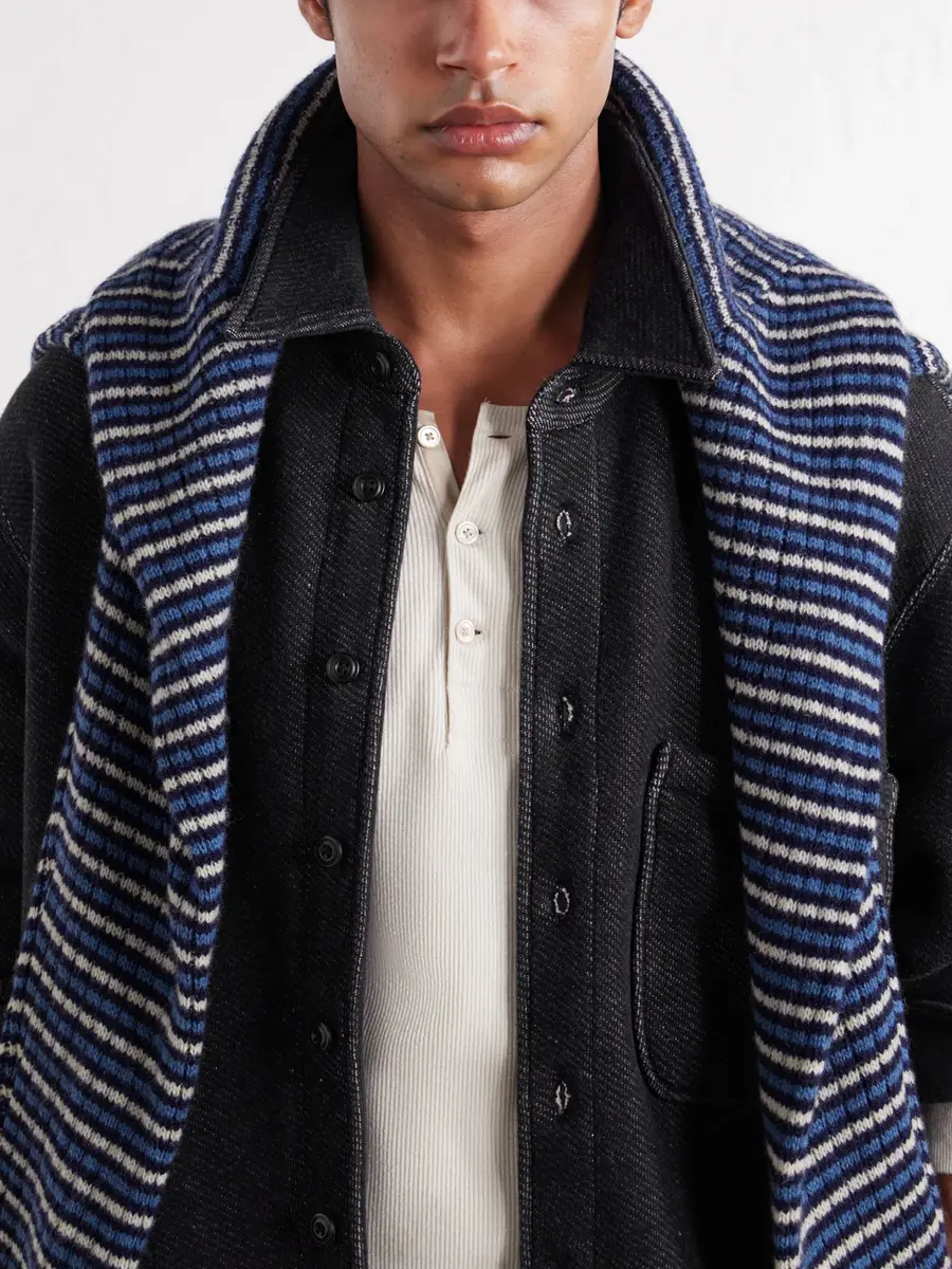 Aimé Leon Dore Cotton Open-Terry Shirt - Men | Thumbnail 5